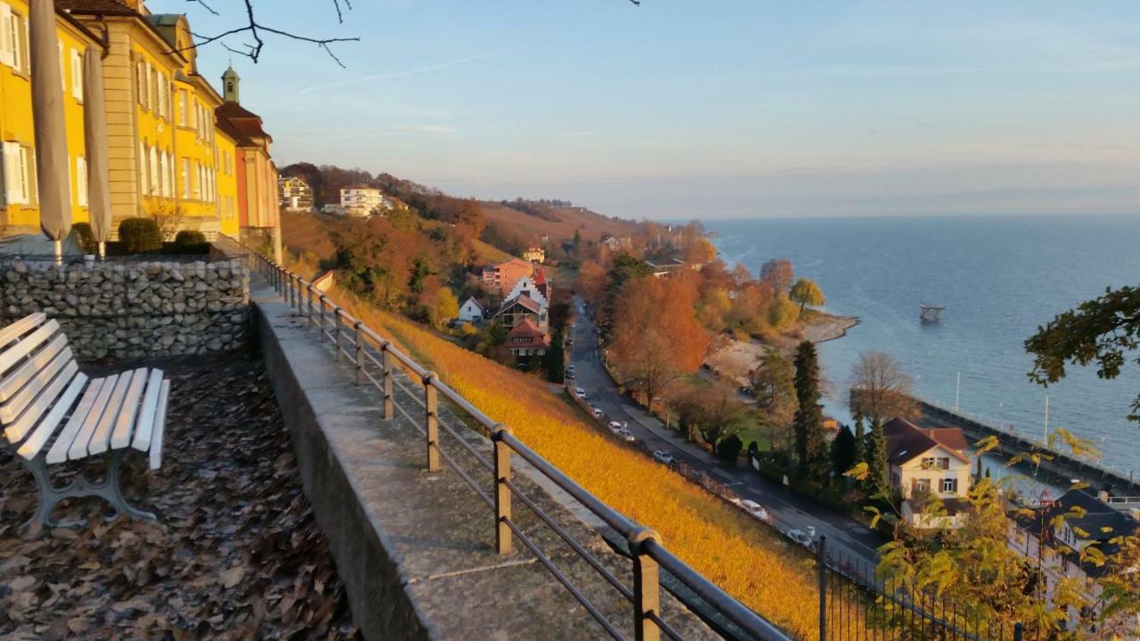 Ferienwohnung Palais am Schlossplatz Meersburg Exterior foto